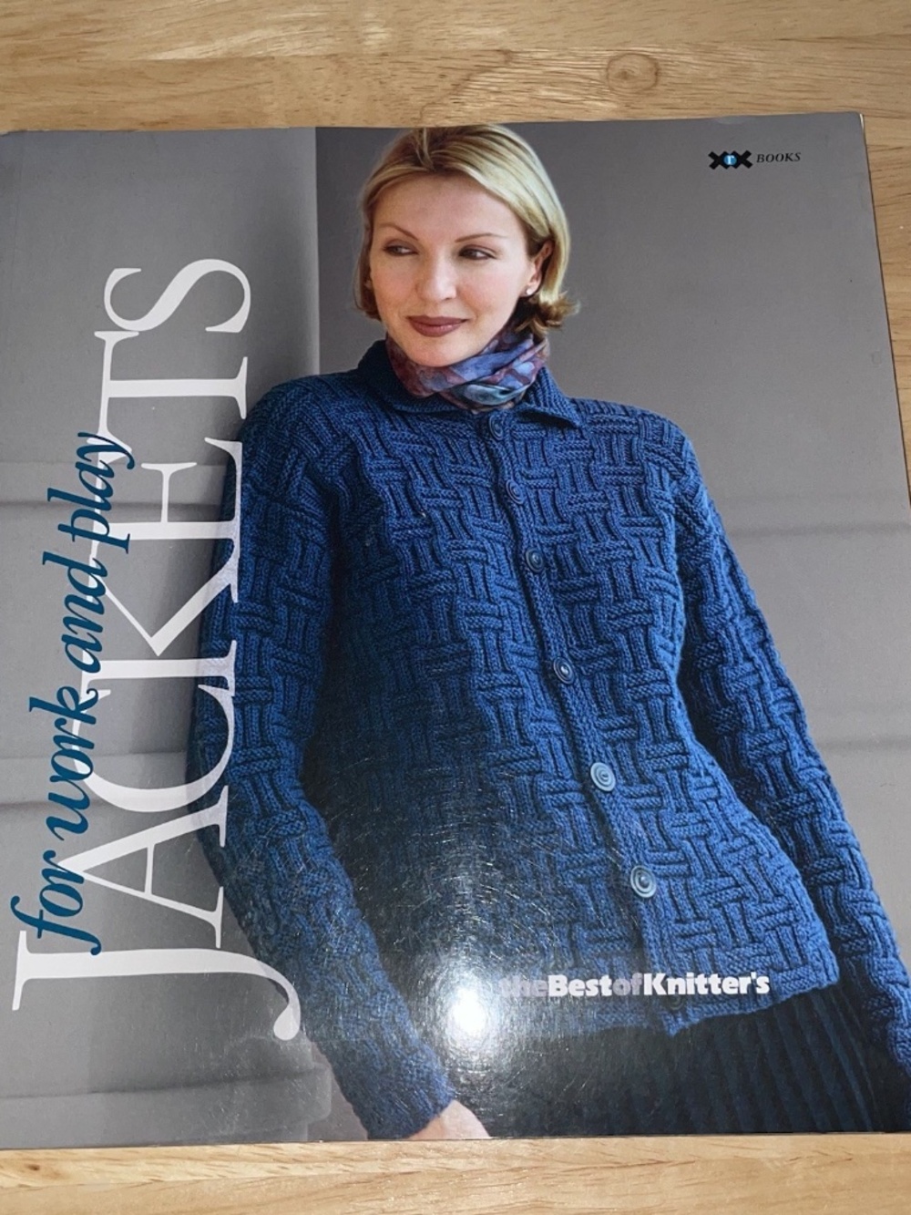Jackets to Knit for Work & Play  ~ Vintage Softcover Knitting Pattern Book 2006